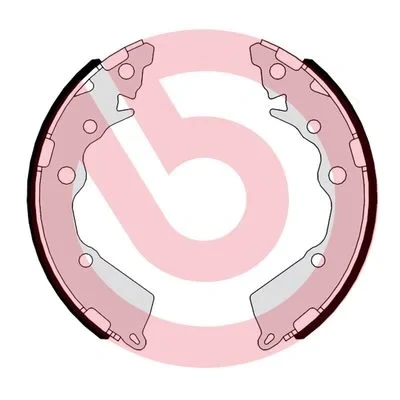 Imagen de BREMBO S 30 542 Zapatas de Freno 180 27 KIA: Picanto II
