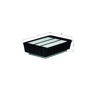 Imagen de MAHLE ORIGINAL LX 2694 Filtro de aire 68,5 185 269,0 Cartucho filtrante MITSUBISHI: Lancer 8 Limousine, Outlander 2 SUV, 8, PEUGEOT: 4007