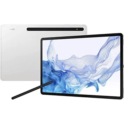 Imagen de Samsung Galaxy Tab S8+5G X806B, 128 GB 10090 mAh, Android 12 Qualcomm Snapdragon, tamaño de Pantalla: 12&quot; 4 Pulgadas Plata