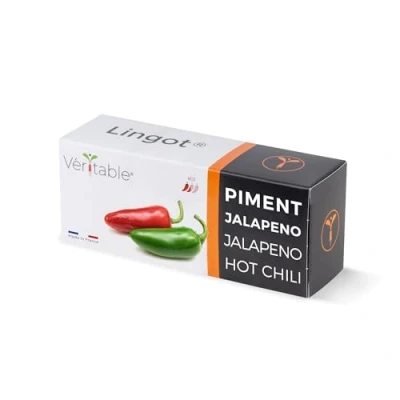 Imagen de Lingot® Chile Jalapeño Compatible con Huerto di Interior Véritable® y Exky® Recarga lista para usar Sustrato semillas integradas