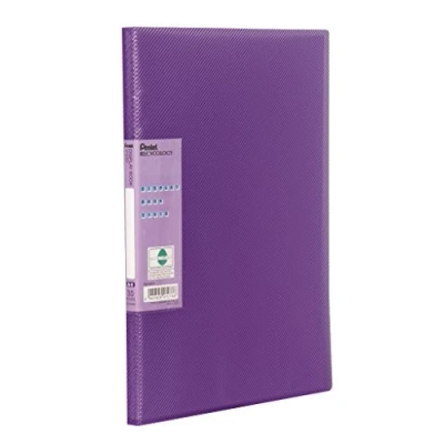 Imagen de Pentel DCF343 Recycology Vivid Carpeta (polipropileno reciclado al 50% A4, con 30 fundas), color violeta, morado