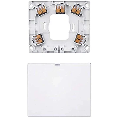 Imagen de Merten MEG1011 9019 Caja de conexiones para estufas y aparatos (2 salidas terminales, color blanco polar)
