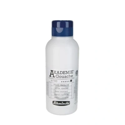 Imagen de Schmincke Akademie 22100027 Pintura para gouache (250 ml), color blanco