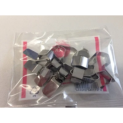 Imagen de Lote de 24 clips/ganchos acero inoxidable para cierre tarros conservas Weck® 