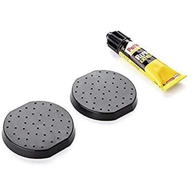 Imagen de TATAY Kit de fijación con Pegamento Glue&amp;Fix, Incluye el Universal Repair Extreme Pattex (1 Tubo 20 gr y 2 Piezas para Colgar los Accesorios baño Martins, Epsilon, Kalo, Iconik Nero)