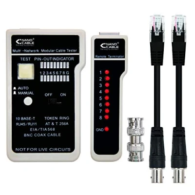 Imagen de Nanocable Testeador Para Cable Rj11/rj12/rj45, Coaxial