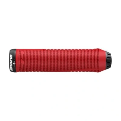 Imagen de Spank Spike 33, Lock on, diámetro 33 mm, Mangos de Bicicleta montaña, Unisex, Rojo, 145 mm