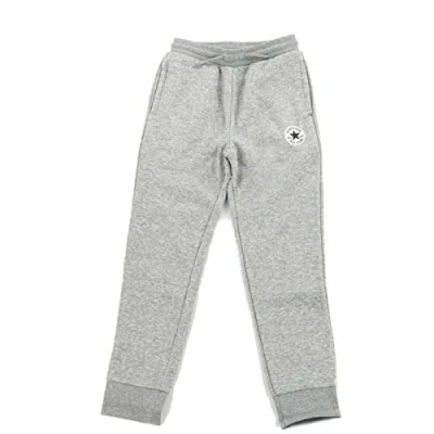 Imagen de Converse Signature Chuck Patch Unisex Pantalones deportivos para niños, Talla: 147/163, Dark grey heather/black
