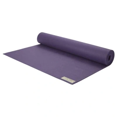 Imagen de JadeYoga Harmony Esterilla duradera, gruesa, antideslizante, goma natural, para estiramiento, ejercicio en casa, entrenamiento, yoga, pilates, meditación, mujer y hombre, color morado, 173 cm
