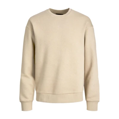 Imagen de Jack &amp; Jones Estar Basic CREW NECK Sudadera, Hombre, Talla: Medium, Beige
