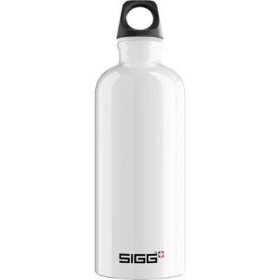 Imagen de SIGG Swiss Craft botella cantimplora (0.6 L), con tapa hermética sin sustancias nocivas, de aluminio ligera y robusta