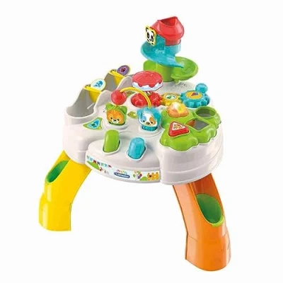 Imagen de Clementoni Baby Does Not Apply Animali Mesa Happy Park, 17300, Multicolor, Talla única