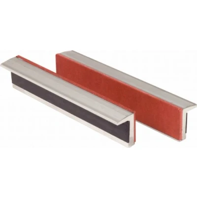 Imagen de KS Tools 914.0091 Mordazas protectoras de aluminio con revestimiento goma para tornillo banco, 120 mm