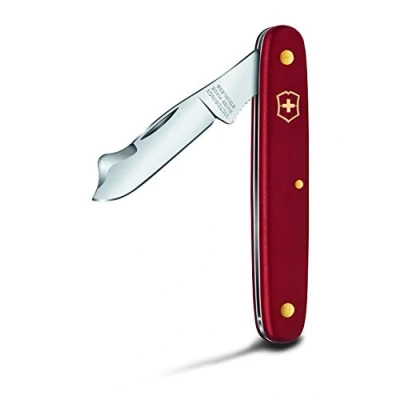Imagen de Victorinox, Navaja Injertar Combi S, Cuchillo jardinería, Profesionales, Hoja puntiaguda tip, rojo