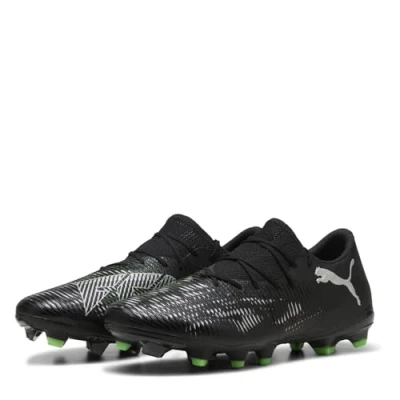 Imagen de Puma Future 8 Match LOW FG/AG Botas de fútbol con tacos, Hombre, Talla: 41, Black/silver/fluo green Zapatos