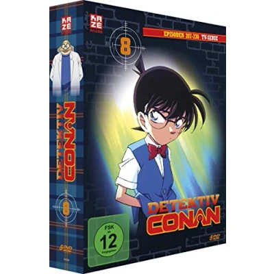 Imagen de Detektiv Conan TV Serie DVD Box 8 (Episoden 207 230) (5 DVDs) [Alemania]