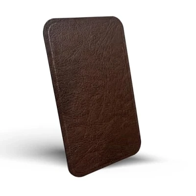 Imagen de MastaPlasta Parche Autoadhesivo PREMIUM para Reparación Instantánea de Cuero y Otros Tejidos. MARRÓN MEDIO. 10cm x 6cm. Primeros Auxilios sofás, Asientos Coche, Bolsos, Chaquetas