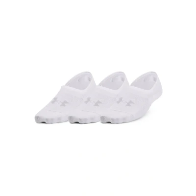 Imagen de Under Armour Breathe LITE Ultra LOW Calcetines de deporte, Mujer, Talla: Small, white / mod gray