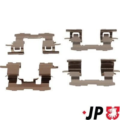 Imagen de JP GROUP 4864003810 Kit de accesorios, pastillas frenos TOYOTA: Yaris I Hatchback, iQ