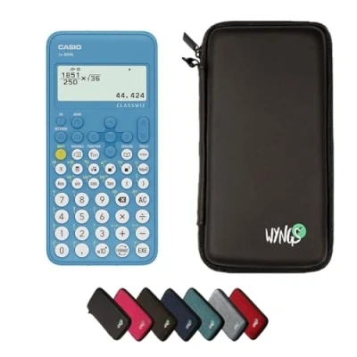 Imagen de CALCUSO Paquete Básico Negro con Calculadora Casio FX 82NL (Holandés)