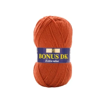 Imagen de Hayfield Lana de Tejido Doble Bonus DK (100 g), Hilo, Zorro, 19 x 9 cm