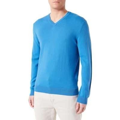 Imagen de United Colors of Benetton Jersey Cuello V M/L 1098u4486 Suéter, Bluette 3m6, Hombre