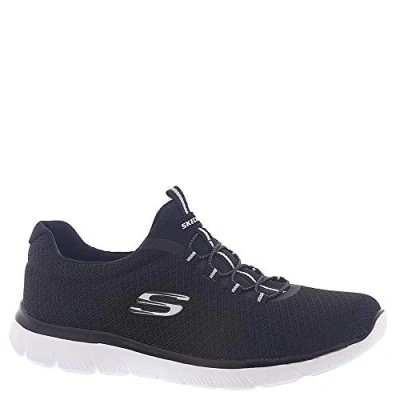 Imagen de Skechers WIDE FIT Summits Zapatillas, Mujer, Talla: 39, Black/white Zapatos