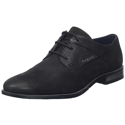 Imagen de bugatti Gapo, Zapatos con Cordones Hombre, Negro 01, 42 EU