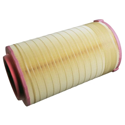 Imagen de FEBI BILSTEIN 171043 Filtro de aire 476 267 Cartucho filtrante para ambiente con mucho polvo MAN: TGX, TGS