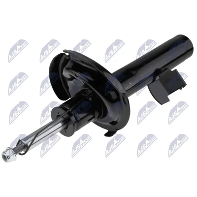 Imagen de NTY A MZ 013 amortiguador Eje delantero, izquierda Presión de gas Columna Espiga arriba MAZDA: 5 (CW) 1.8 MZR, 1.6 CD, 2.0 2010