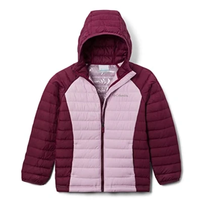 Imagen de Columbia Powder Lite Girls Hooded Jacket Chaqueta Acolchada Con Capucha para Niñas