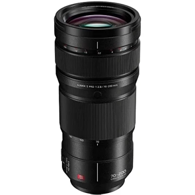 Imagen de Panasonic S E70200E LUMIX Pro Objetivo (70 200 mm, F2.8, Resistente al Polvo, Salpicaduras y frío), Color Negro