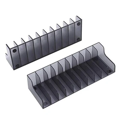 Imagen de ASHATA Soporte de Almacenamiento Tarjeta Juego, 2 PCS Caja Juego Jortátil Gran Capacidad CD para PS4 / Slim/Pro