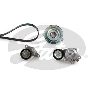 Imagen de GATES K036PK1020EST Juego de correas trapeciales poli V CITROËN: C3 II, C4 II Cactus, DS3 Hatchback, PEUGEOT: 208 I Hatchback