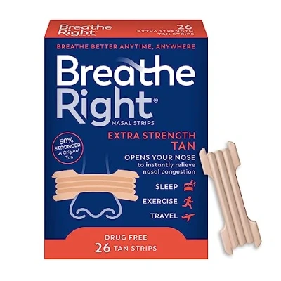 Imagen de Breathe Right Nasal Strips, Extra, 10 Count Box