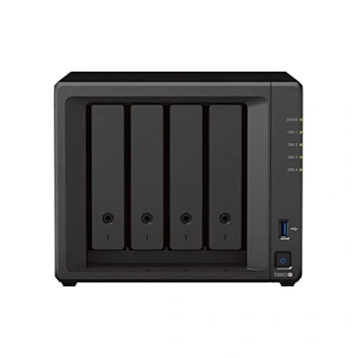 Imagen de Synology DS923+ 4 Bay Diskstation NAS (AMD Ryzen™ Threads R1600 Dual Core 4GB Ram 2xRJ 45 1GbE puerto LAN), paquete de x 8TB Seagate IronWolf HDD