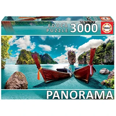 Imagen de Educa Puzzle de 3000 Piezas para Adultos en Formato panorámico Phuket, Tailandia. Incluye Servicio Pieza perdida. A Partir 14 años (18581)