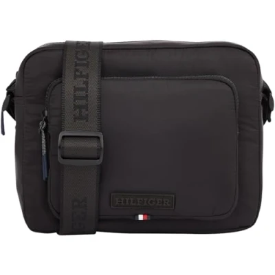 Imagen de Tommy Hilfiger Unisex Bandolera, Talla: One Size, Black