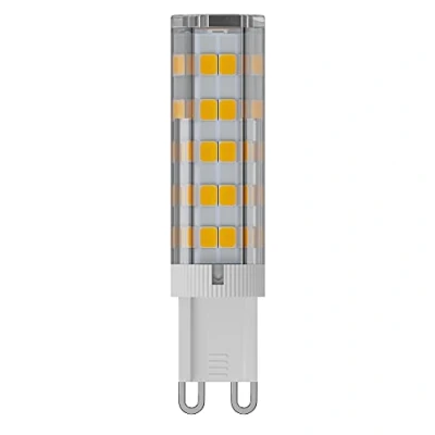 Imagen de ledscom.de Bombilla LED G9, blanca (3800 K), 4,4 W, 596lm, lámpara, foco, casquillo lámpara de bajo consumo, spot, recambio halógeno, 230V