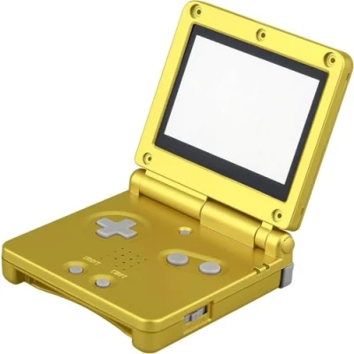 Imagen de OSTENT Reemplazo de Cubierta Carcasa Completa para Nintendo GBA SP Gameboy Advance Color Oro