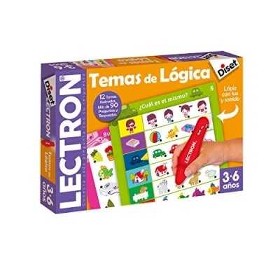 Imagen de Diset Lectron Lapiz Temas de Logica, Juego educativo asociar preguntas y respuestas a partir 3 años