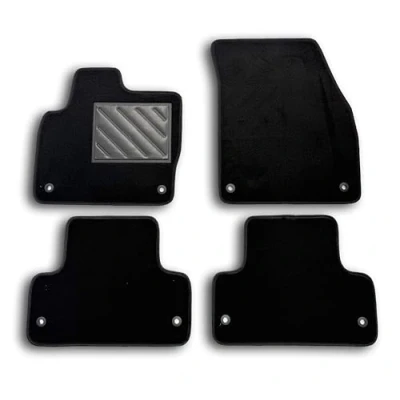 Imagen de Alfombrillas para Range Rover Evoque I 2011 2019 a Medida, Antideslizantes, talonera de Goma Reforzada y Botones fijación
