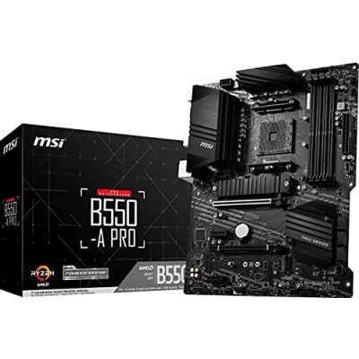 Imagen de MSI B550 A Pro (AMD AM4, DDR4, M.2, USB 3.2 Gen 2, HDMI, Placa Base ATX)