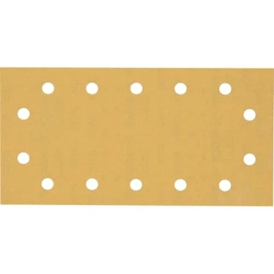 Imagen de Bosch Professional 50 x Lijas Expert C470 con 14 agujeros, para Madera dura, Pintura sobre madera, 115 230 mm, Grano 180, Accesorios Lijadora orbital