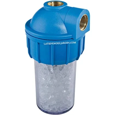 Imagen de Suinga Filtro Antical 1/2&quot; para Calentadores y Calderas con Vaso Contenedor de Polifosfatos, Elimina la Cal Incrustada Protege Tu Sistema Agua