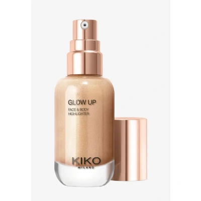 Imagen de KIKO Milano Glow Up Face And Body Highlighter 01 Iluminador Líquido No transfer Con Acabado Metalizado