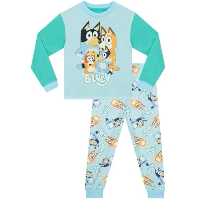Imagen de Bluey Pijama Bingo Pijamas Niños Niño Invierno Azul 18 24 Meses