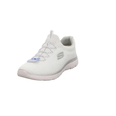 Imagen de Skechers Summits Lite, Zapatillas para Mujer, White Mesh Silver Gray Trim, 36.5 EU