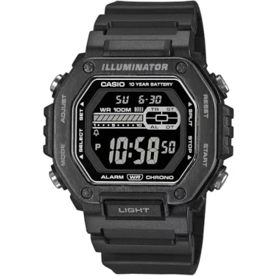 Imagen de Casio Collection Men&#039;s Digital Watch Black MWD 110HB 1BVEF Resin Case and Strap