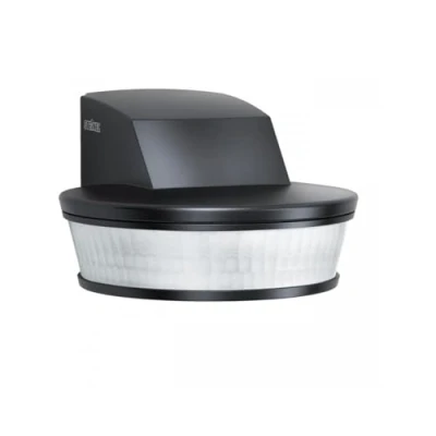 Imagen de Steinel sensIQ S KNX Detector de Movimiento (300, 20 m, Sensor Profesional, protección contra Arrastre, Incluye Soporte Pared en Esquina), Color Negro
